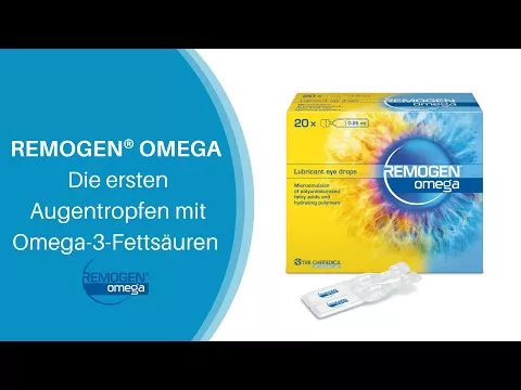 Vídeo sobre REMOGEN Colírio Ômega, 20X0,25 ml