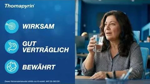 Vídeo sobre THOMAPYRIN INTENSIV Comprimidos, 20 comprimidos