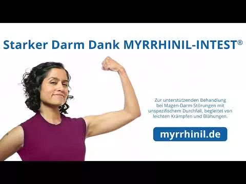 Vídeo sobre MYRRHINIL INTEST comprimidos revestidos, 500 unidades