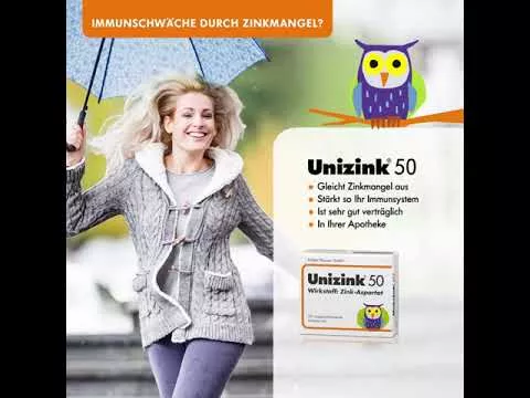 Vídeo sobre UNIZINK 50 comprimidos gastrorresistentes, 20 unidades