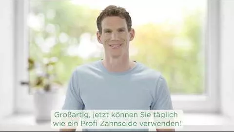 Vídeo sobre GUM Fio dental expansível fio dental fofo, 30 m