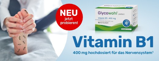 GLYCOWOHL Vitamina B1 tiamina 400 mg cápsulas de dose elevada, 200 unid