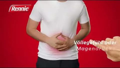 Vídeo sobre RENNIE Comprimidos mastigáveis, 60 unidades