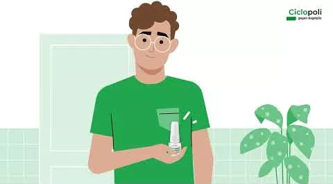 Vídeo sobre CICLOPOLI contra fungos nas unhas com auxílio de aplicação