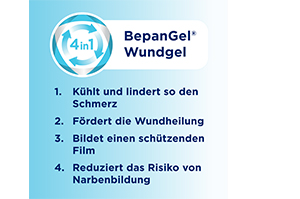 BEPANGEL Gel para feridas, 1X50 g