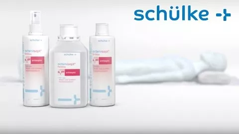Vídeo sobre Desinfecção de feridas com Octenisept, 1 l