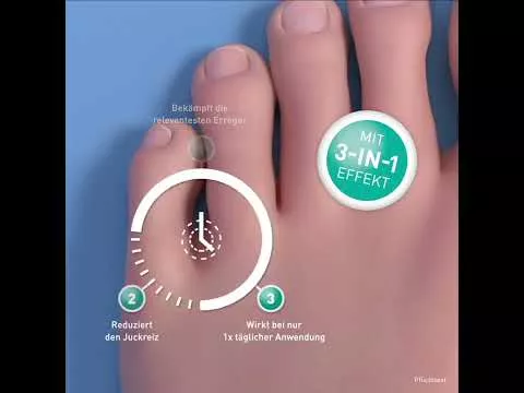 Vídeo sobre LOCERYL® creme contra pé de atleta, 20 g