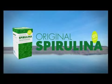Vídeo sobre Comprimidos originais de espirulina, 480 unidades