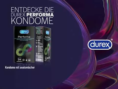 Vídeo sobre preservativos durex® Performa, 14 unidades