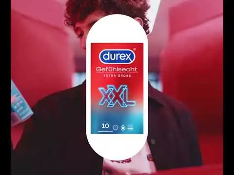 Vídeo sobre Preservativos Extra Grandes Durex Feel-Real, 10 unidades