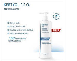 DUCRAY KERTYOL PSO Gel de limpeza hidratante, 400 ml