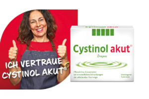 CYSTINOL comprimidos revestidos agudos, 60 unidades