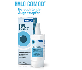 HYLO-COMOD Colírio para os olhos, 2X10 ml