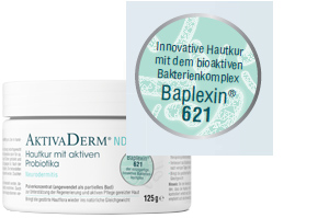 AKTIVADERM ND Tratamento cutâneo da neurodermatite com probióticos activos, 250 g