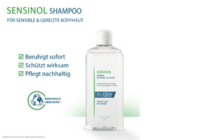 DUCRAY SENSINOL Champô com proteção fisiológica da pele, 400 ml