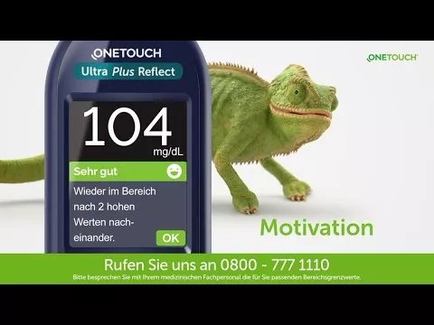 Vídeo sobre One Touch Ultra Plus Reflect medição de açúcar no sangue mg / dl, 1 unidade