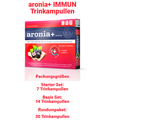 ARONIA+ PRO IMMUN Ampolas de bebida, 30X25 ml