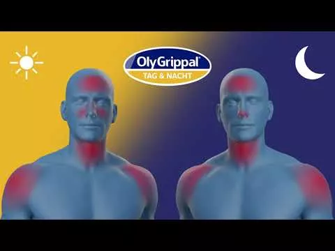 Vídeo sobre Olygrippal Day & Night 500 mg/60 mg comprimidos (16 peças)