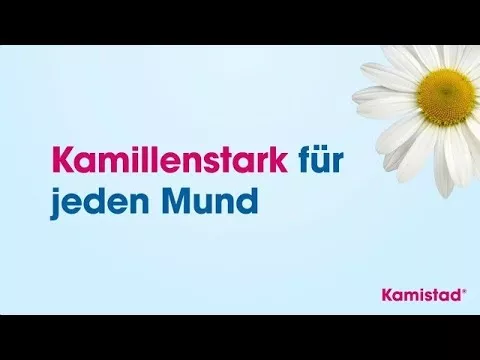 Vídeo sobre Spray bucal Kamistad® para inflamação das gengivas e aftas, 20 ml