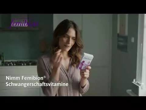 Vídeo sobre Femibion 0 comprimidos de planejamento de bebê, 84 unidades