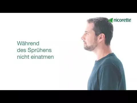 Vídeo sobre nicorette Mint Spray com 1 mg de nicotina por spray, 1 un