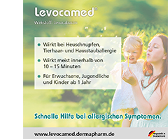 LEVOCAMED 0,5 mg/ml de suspensão para pulverização nasal, 5 ml