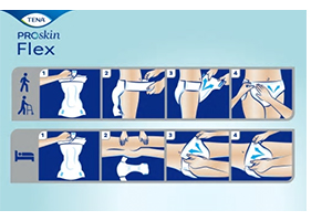 TENA FLEX maxi S, 22 peças