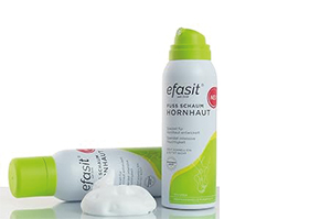 EFASIT Espuma para pés calosidades, 125 ml
