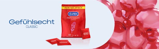 DUREX Preservativos sensíveis e macios, 40 unidades