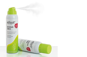 EFASIT Desodorizante em spray para sapatos, 150 ml
