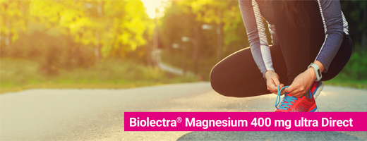 BIOLECTRA Magnésio 400 mg ultra Direct Orange, 40 Cápsulas