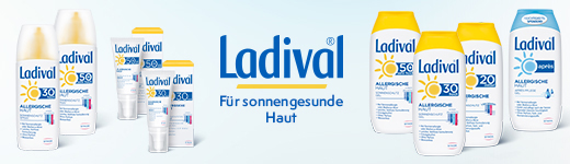 LADIVAL Gel para pele alérgica LSF 20, 200 ml