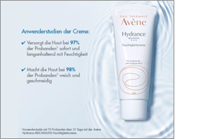 AVENE Creme hidratante rico em fragrância, 40 ml