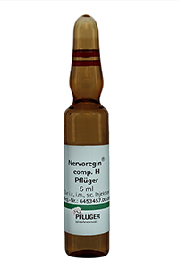 NERVOREGIN Ampolas comp.H Pflüger, 10 unid