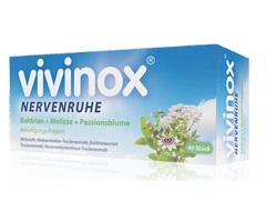 VIVINOX Repouso Nervoso Baldr.+Mel.+Paixão.Calmante.Drag., 100 St