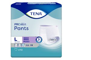 TENA PANTS Calças descartáveis maxi L, 10 unidades
