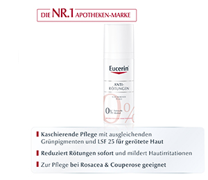 EUCERIN SEH Cuidado de dia anti-vermelhidão, 50 ml