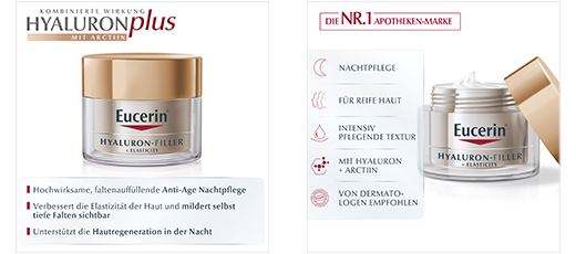 EUCERIN Creme de Noite Anti-Idade Elasticidade+Preenchimento, 50 ml