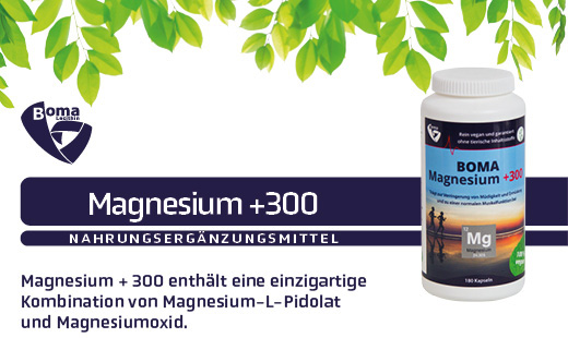 MAGNESIUM+300 cápsulas, 180 unidades