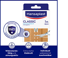 HANSAPLAST Gesso clássico 8cm x1 m, 1 pc