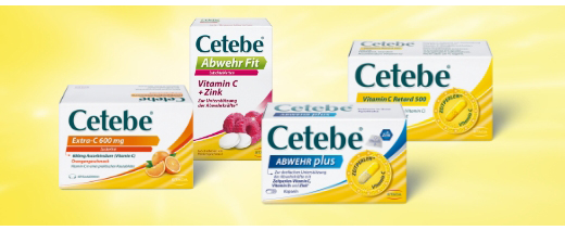 CETEBE Pastilhas Defence Fit, 20 unidades