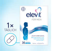 ELEVIT for Men Comprimidos, 30 Cápsulas