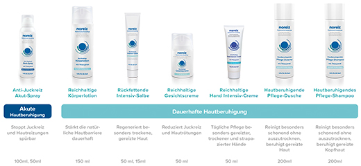 NOREIZ Gel de duche calmante, 200 ml
