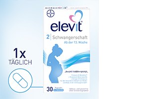 ELEVIT 2 cápsulas moles para gravidez, 30 cápsulas