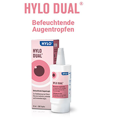 HYLO DUAL Colírio para os olhos, 10 ml