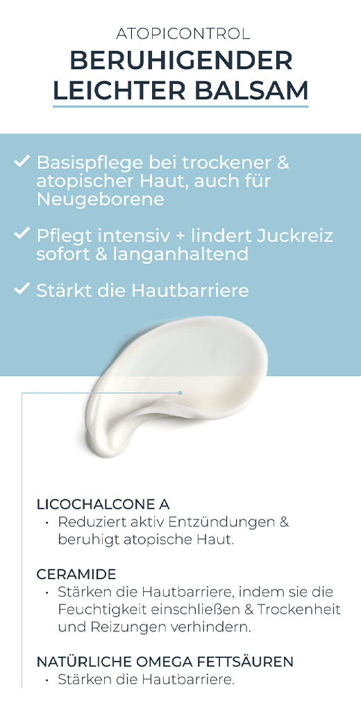 EUCERIN Bálsamo AtopiControl, 400 ml