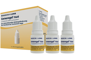 CORNEREGEL Colírio fluido, 3X10 ml