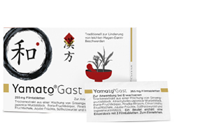 YAMATOGAST Comprimidos revestidos por película de 265 mg, 27 unidades