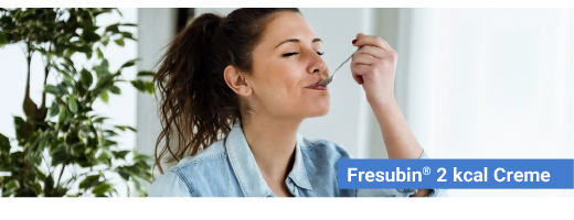 FRESUBIN 2 kcal de creme de baunilha numa embalagem de 24 x 125 g