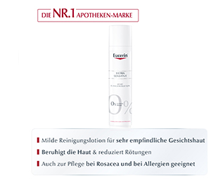 EUCERIN SEH Loção de limpeza UltraSensitive, 100 ml